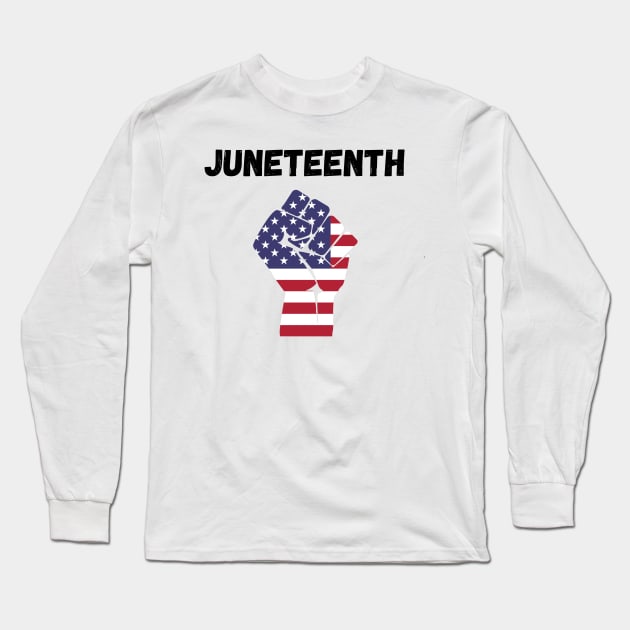 Juneteenth independence day Long Sleeve T-Shirt by merysam